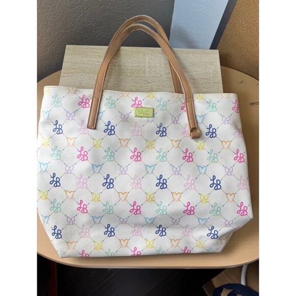 Betsey Johnson Multicolor Logo Tote Bag - Picture 8 of 16